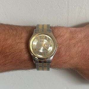 Wrangler Gold and Silver Watch